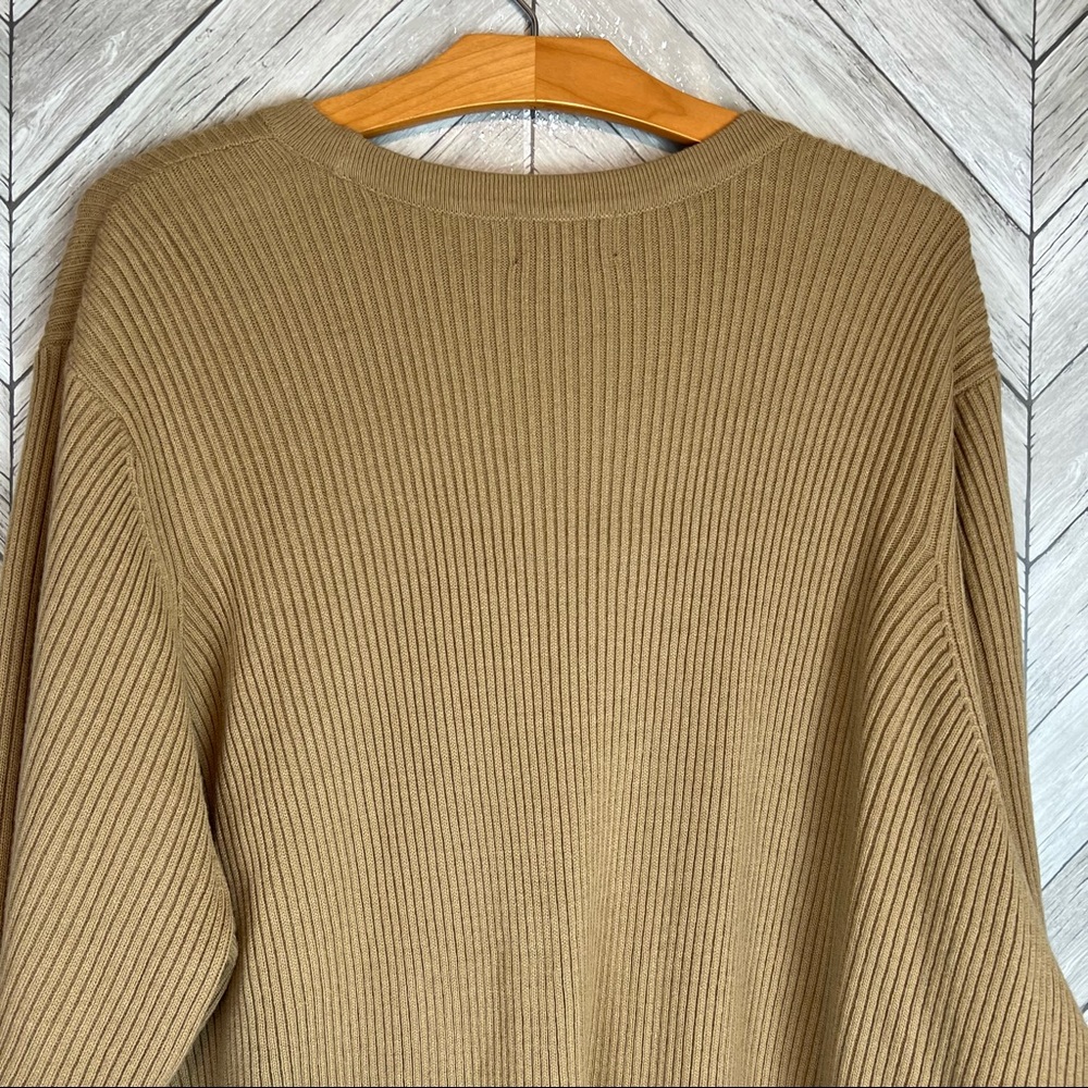 Venezia Camel Button-Up Cardigan - Picture 6 of 10